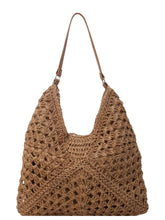 Handwoven Raffia Shoulder Bag