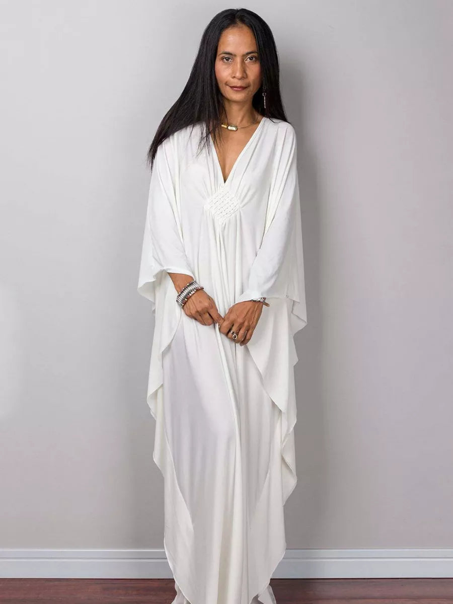 Classic Essential Solid Kaftan