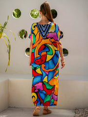 Modern Art Kaftan