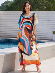 Golden Afro Muse Kaftan