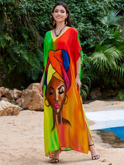 Rainbow Muse Kaftan