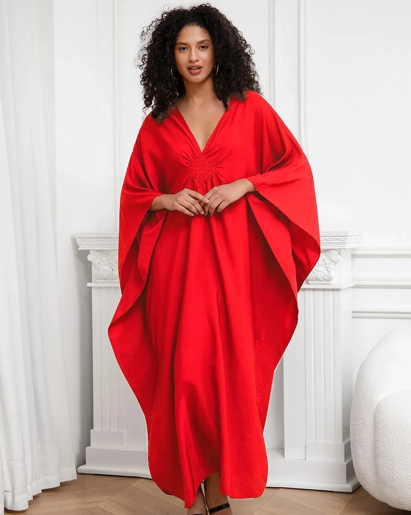 Classic Essential Solid Kaftan