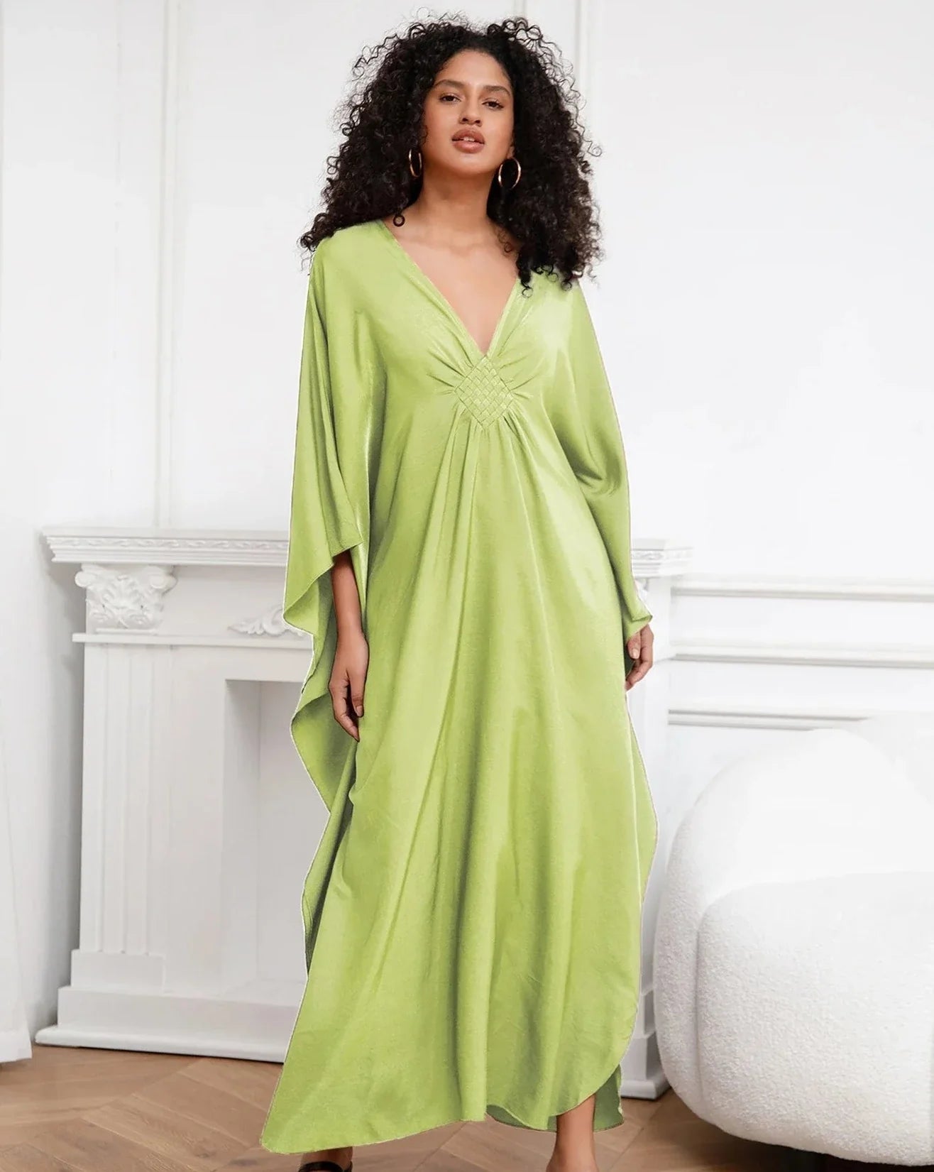 Classic Essential Solid Kaftan