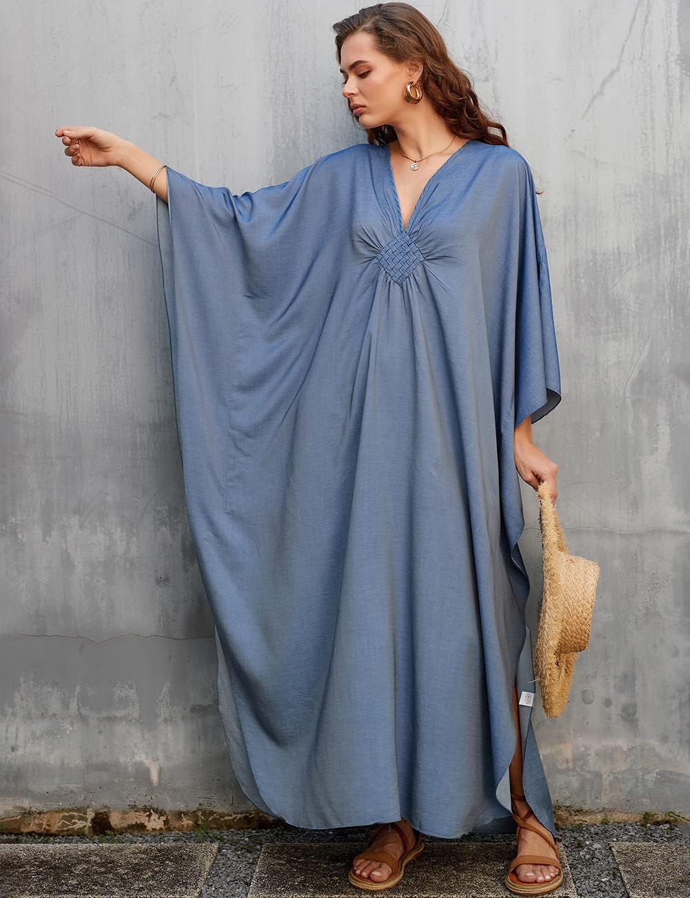 Classic Essential Solid Kaftan