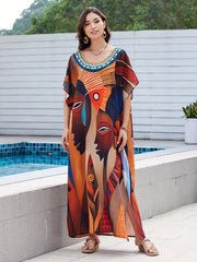 Earth Tones Muse Kaftan