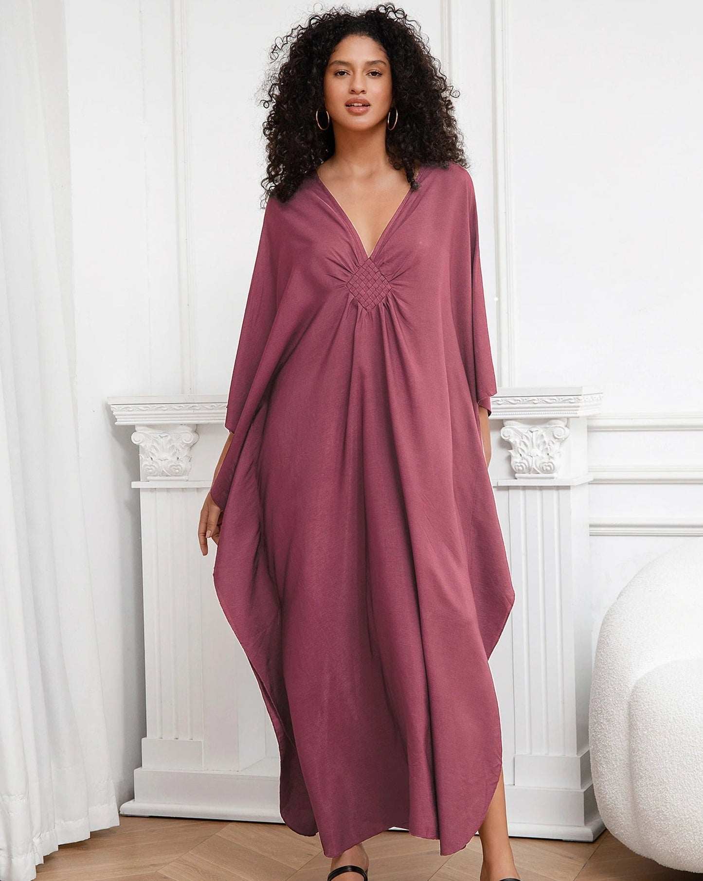 Classic Essential Solid Kaftan