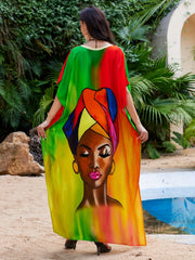 Rainbow Muse Kaftan