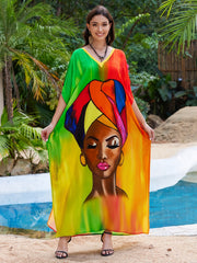 Rainbow Muse Kaftan