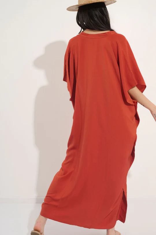Modern Classic Solid Kaftan