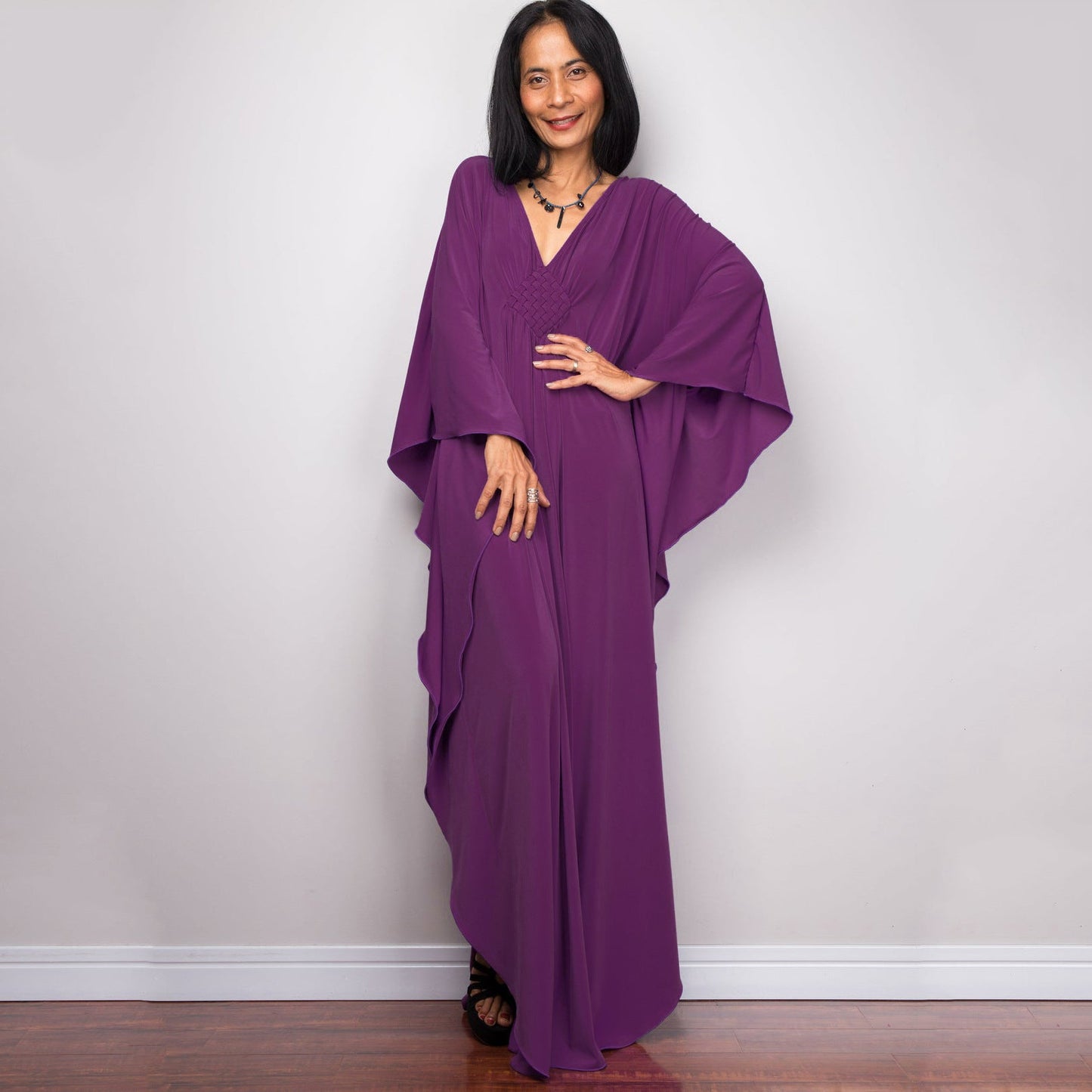 Classic Essential Solid Kaftan