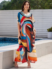 Golden Afro Muse Kaftan