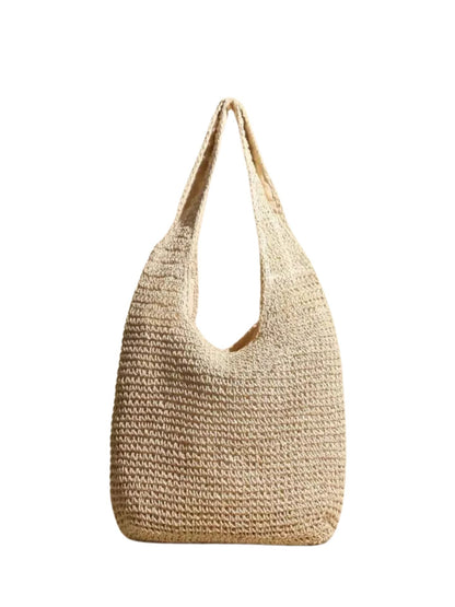 Classic Raffia Tote