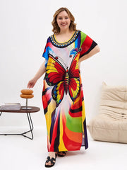 Butterfly Art Kaftan