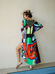 Modern Art Kaftan