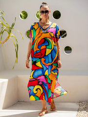 Modern Art Kaftan