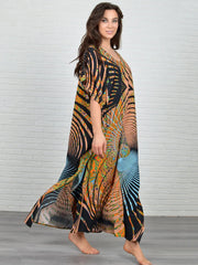 Geometric Print Kaftan