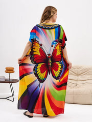 Butterfly Art Kaftan