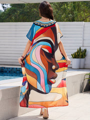 Golden Afro Muse Kaftan