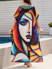 Cubist Muse Kaftan