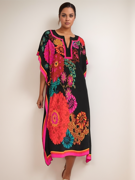 Noir Botanica Kaftan