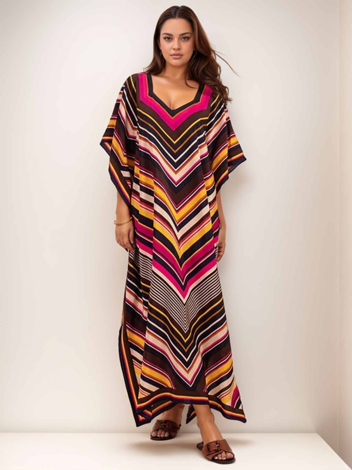 Color Flow Kaftan