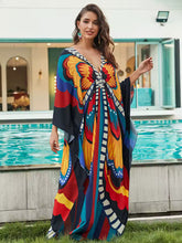 Black Maxi Butterfly Kaftan